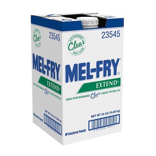Mel-Fry Extend Clear High Performance Frying Oil, 35 Pound