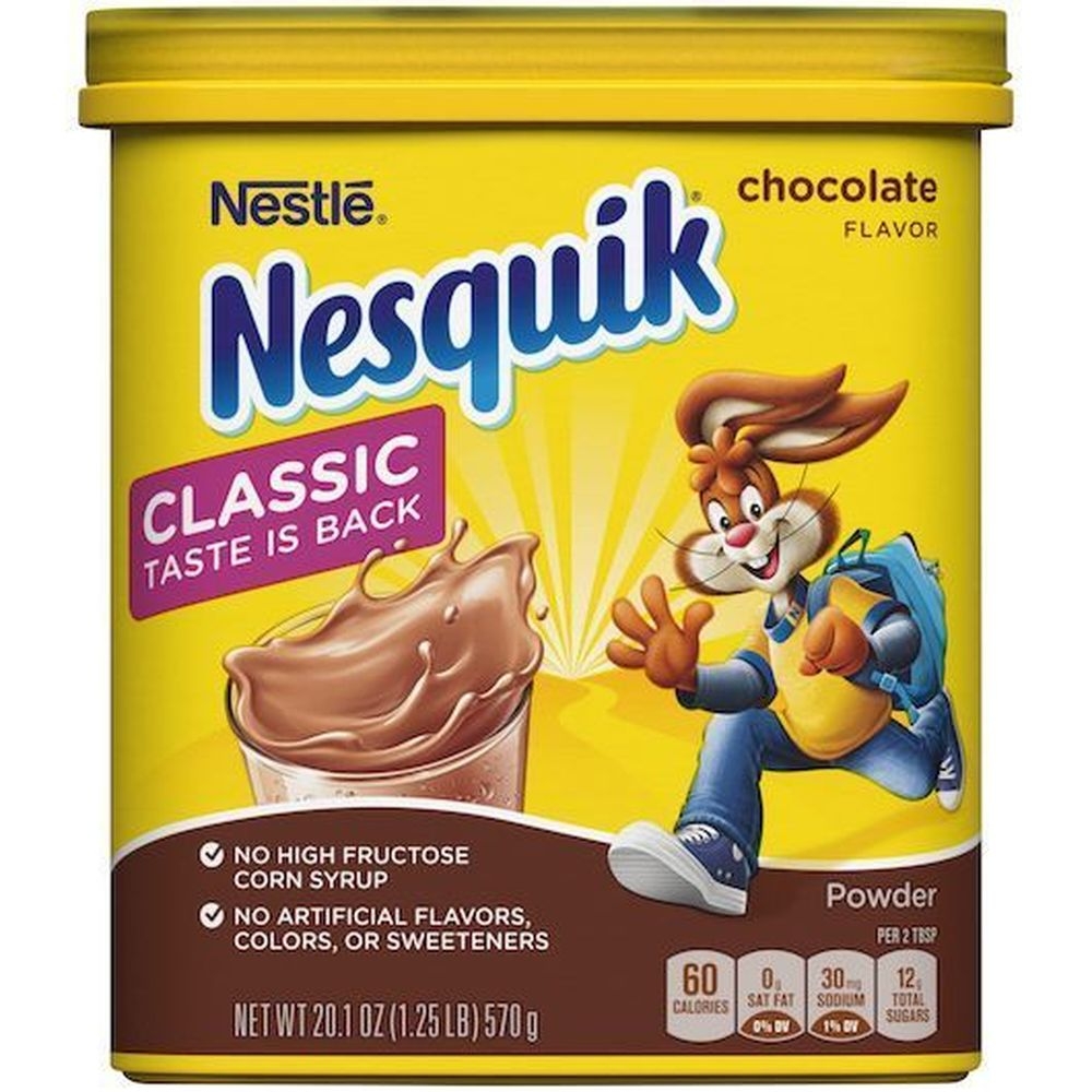 Nesquik Chocolate Powder, 20.1 Ounce -- 12 per case