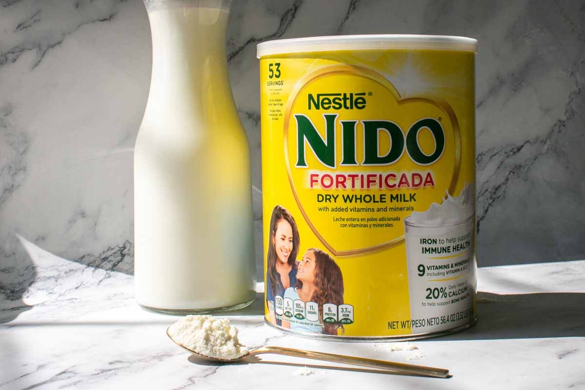 Nestle Nido Fortificada Dry Whole Milk, 56.3 Ounce Canister