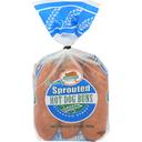 Alvarado Street Bakery Organic Sprouted Wheat Hot Dog Bun, 13.5 Ounce -- 6 per case