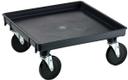 Vollrath Recycled Black Rack Dolly Base without Handle.