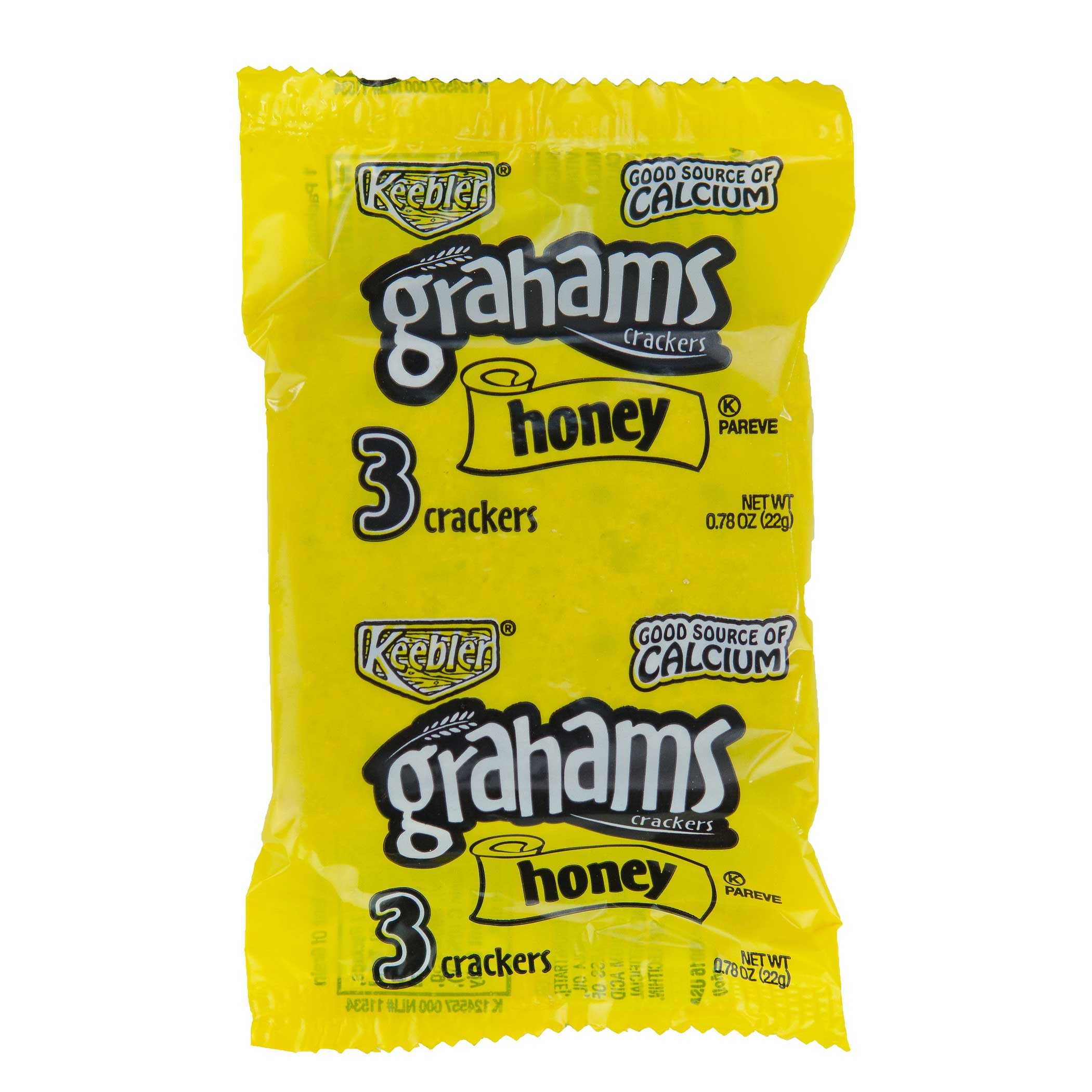 Keebler Honey Graham Cracker with Calcium, 0.78 Ounce -- 150 per case.