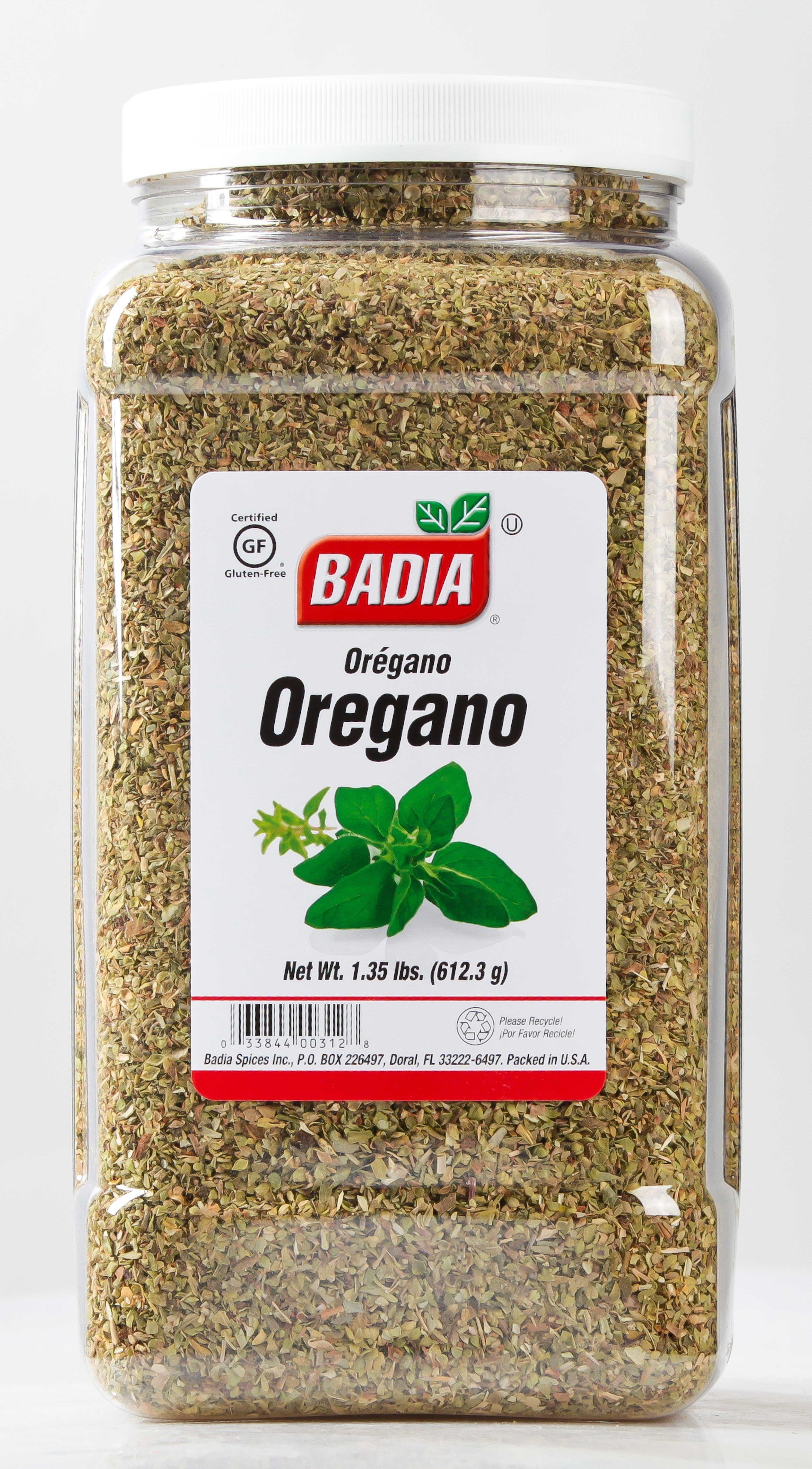 Badia Dried Oregano Leaves, 1.35 Pound Bottle -- 4 per case