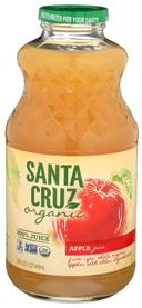 Santa Cruz Organic Apple Juice, 32 Fluid Ounce -- 6 per case