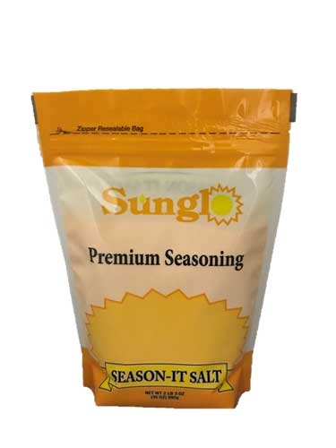 Sunglo Season It Premium Seasoning Salt, 35 Ounce -- 12 per case.