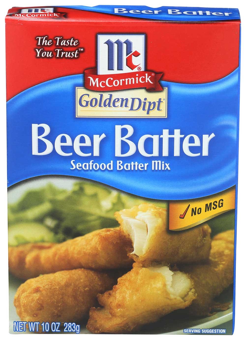Golden Dipt Beer Batter Breading Mix, 10 Ounce -- 8 per case