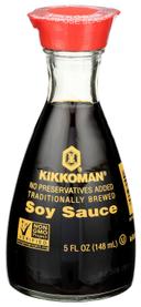 Kikkoman Soy Sauce, 5 Ounce -- 12 per case.