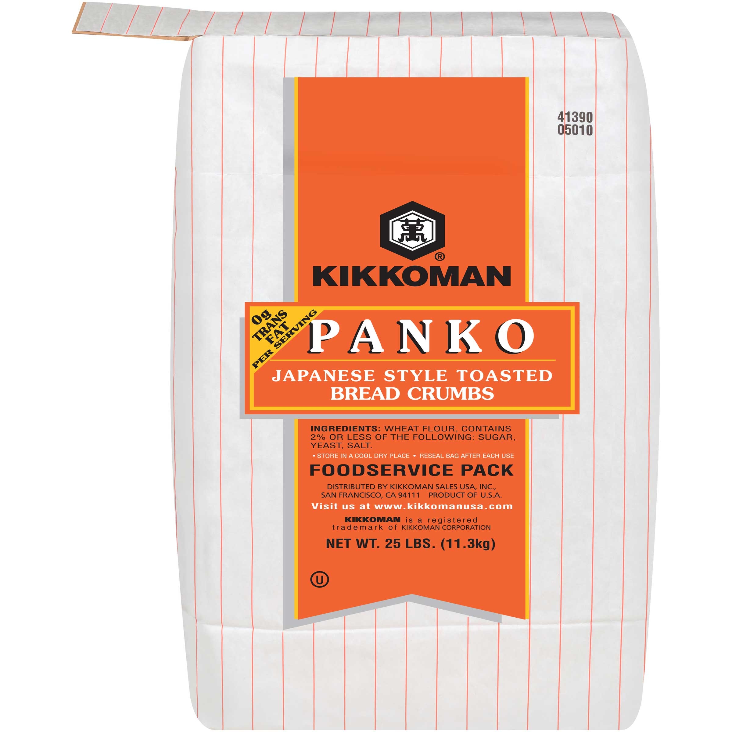 Kikkoman Panko Toasted Bread Crumb, 25 Pound.
