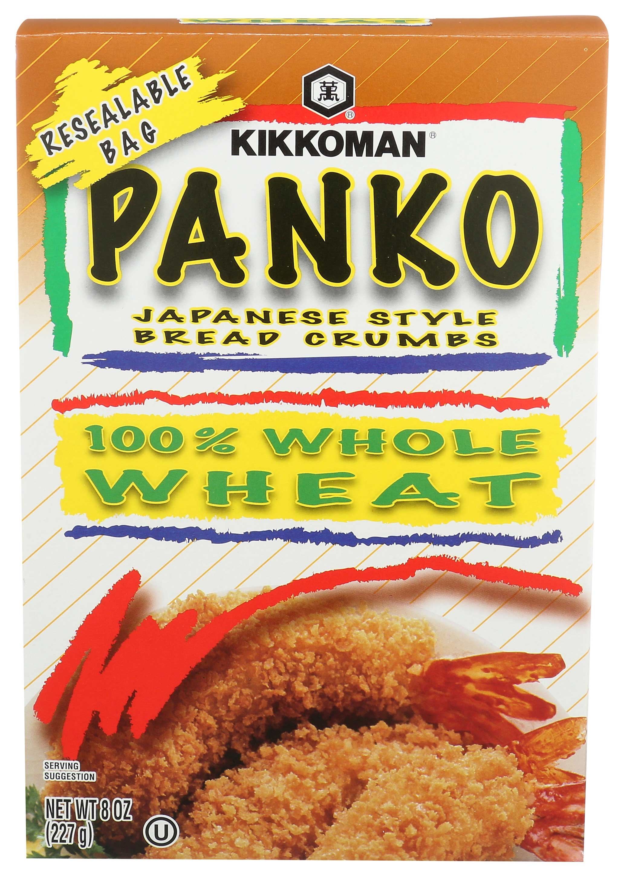 Kikkoman Japanese Style Panko Bread Crumbs, 8 Ounce -- 12 per case