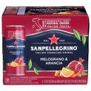Sanpellegrino Orange and Pomegranate Sparkling Beverage, 11.15 Fluid Ounce -- 24 per case