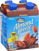 Almond Breeze Chocolate Almond Milk, 8 Ounce - 4 per pack -- 6 packs per case