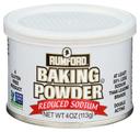 Rumford Reduced Sodium Baking Powder, 4 Ounce -- 24 per case.