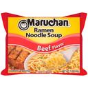 Maruchan Ramen Noodle Soup Beef Flavor - 3 oz. package, 24 per case