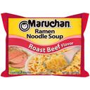 Maruchan Ramen Noodle Soup Roast Beef Flavor - 3 oz. package, 24 per case