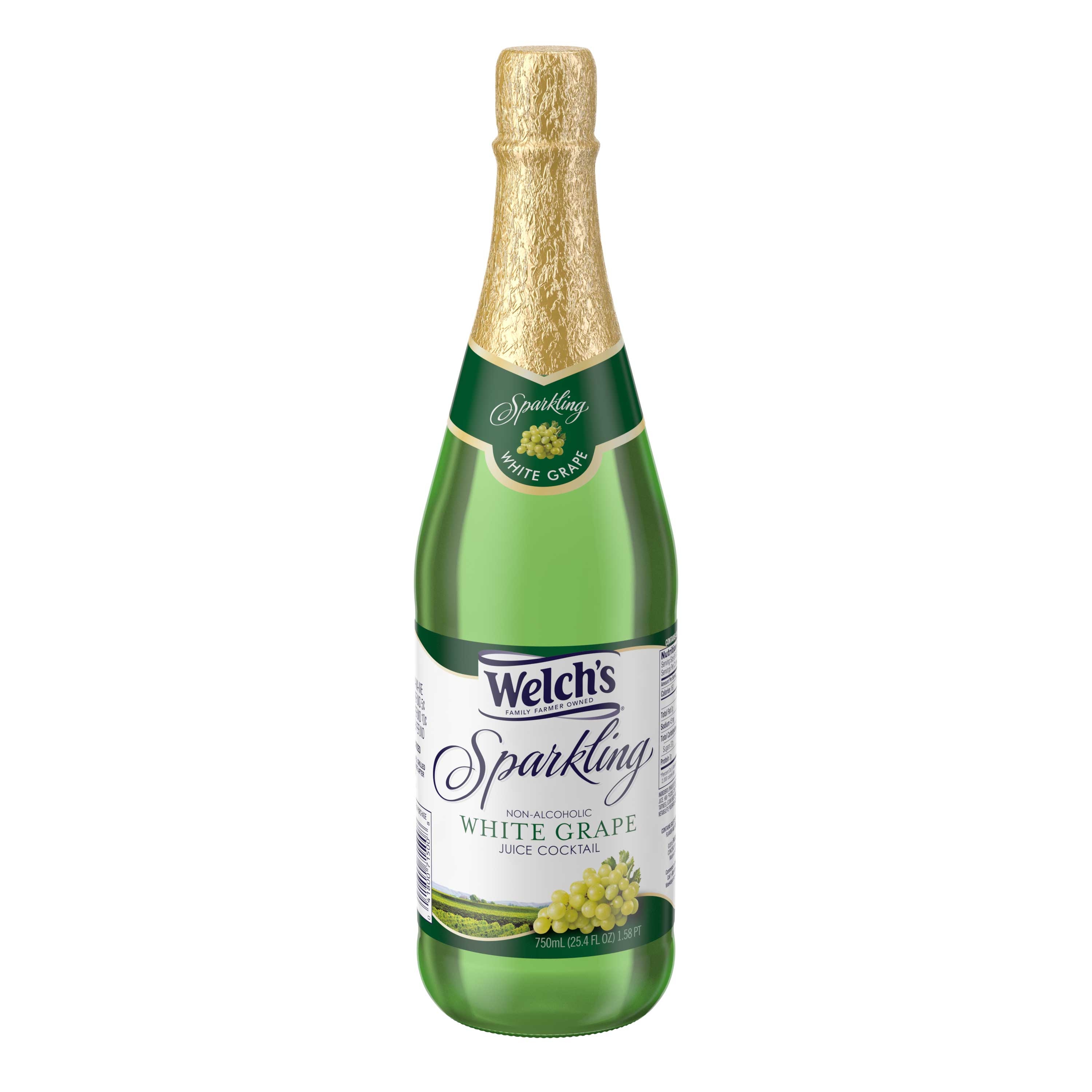 Welch's Sparkling White Grape Juice Cocktail, 25.4 fluid ounce -- 12 per case