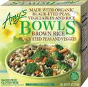 Amys Organic Brown Rice Black Eyed Peas and Veggie Bowl, 9 Ounce -- 12 per case