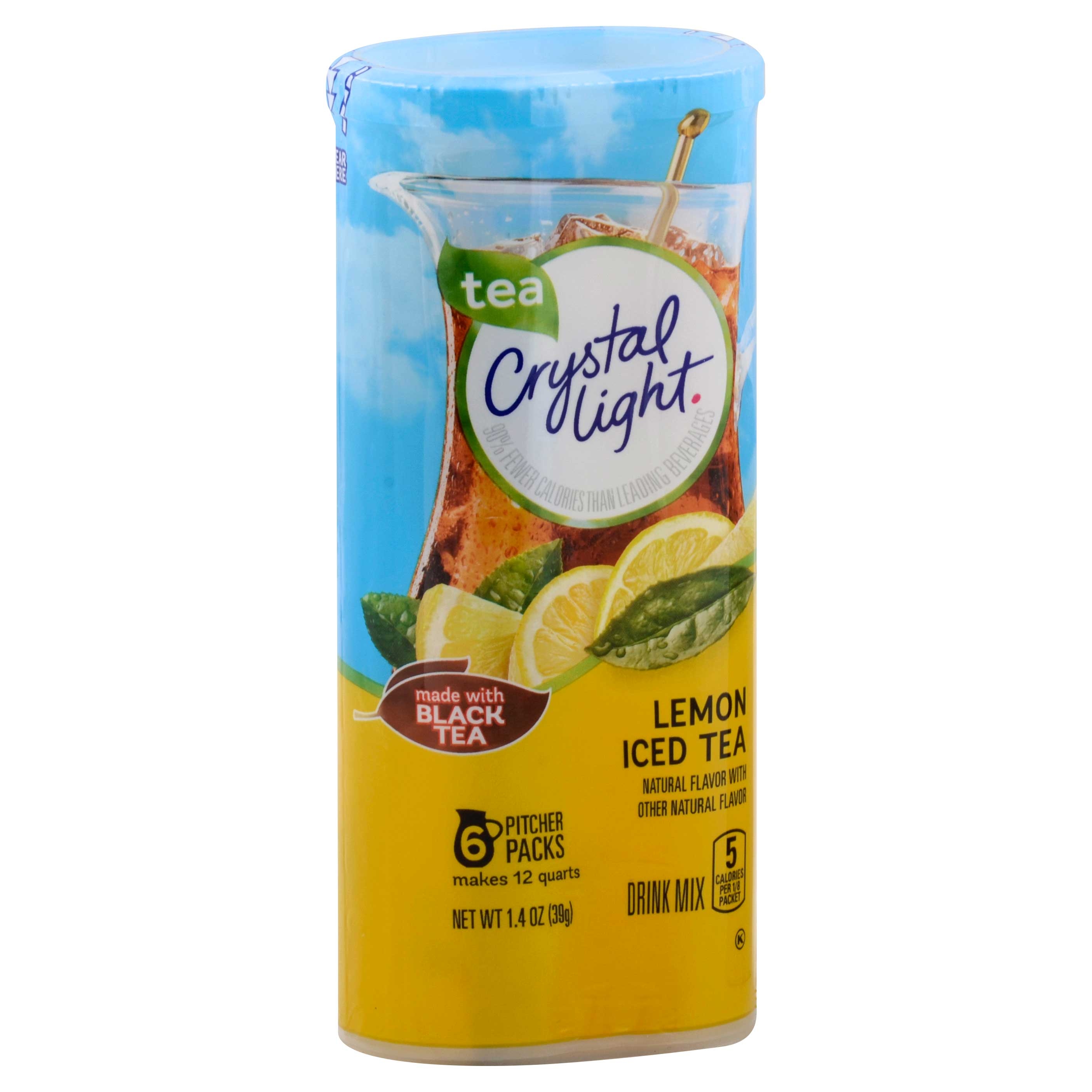 Crystal Light Iced Tea - 1.4 oz. canister, 12 canisters per case