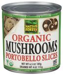 Native Forest Organic Portobello Mushrooms, 4 Ounce -- 12 per case.
