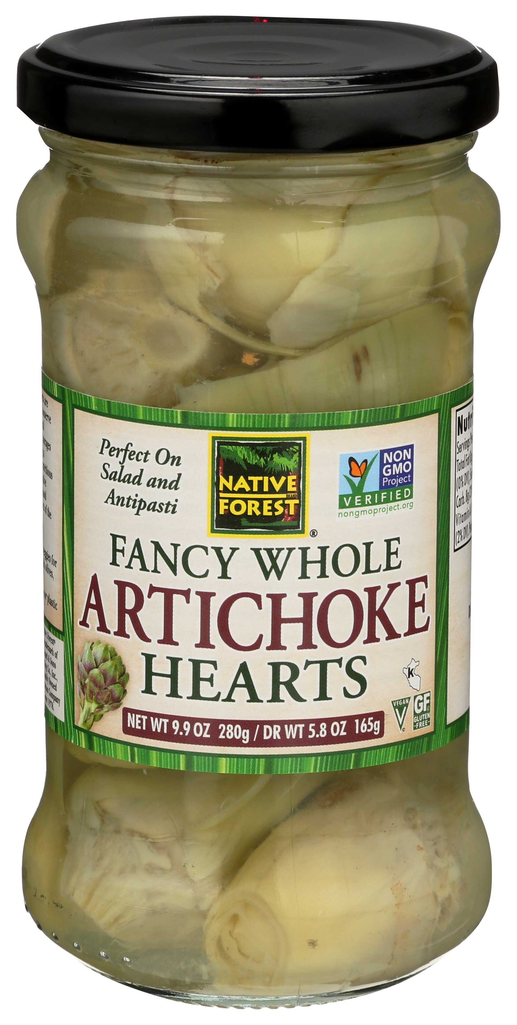 Native Forest Whole Artichoke Hearts, 9.9 Ounce -- 6 per case.