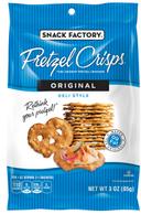 Pretzel Crisps Original Chips, 3 Ounce -- 8 per case.