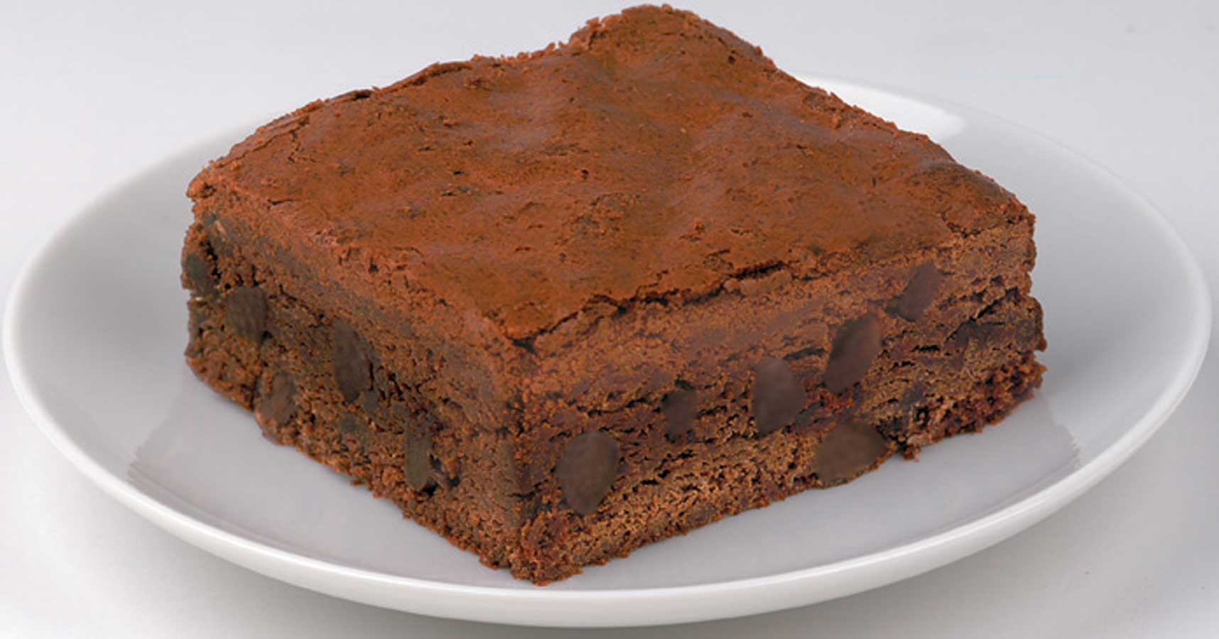 Davids Sliced Chocolate Chip Brownie, 6 Pound -- 2 per case.