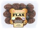Flax4Life Chocolate Brownie Mini Muffin, 14 Ounce - 12 per pack -- 6 packs per case.