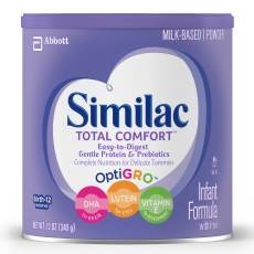 Similac Total Comfort Infant Formula Powder, 12.6 Ounce Can -- 6 per case.