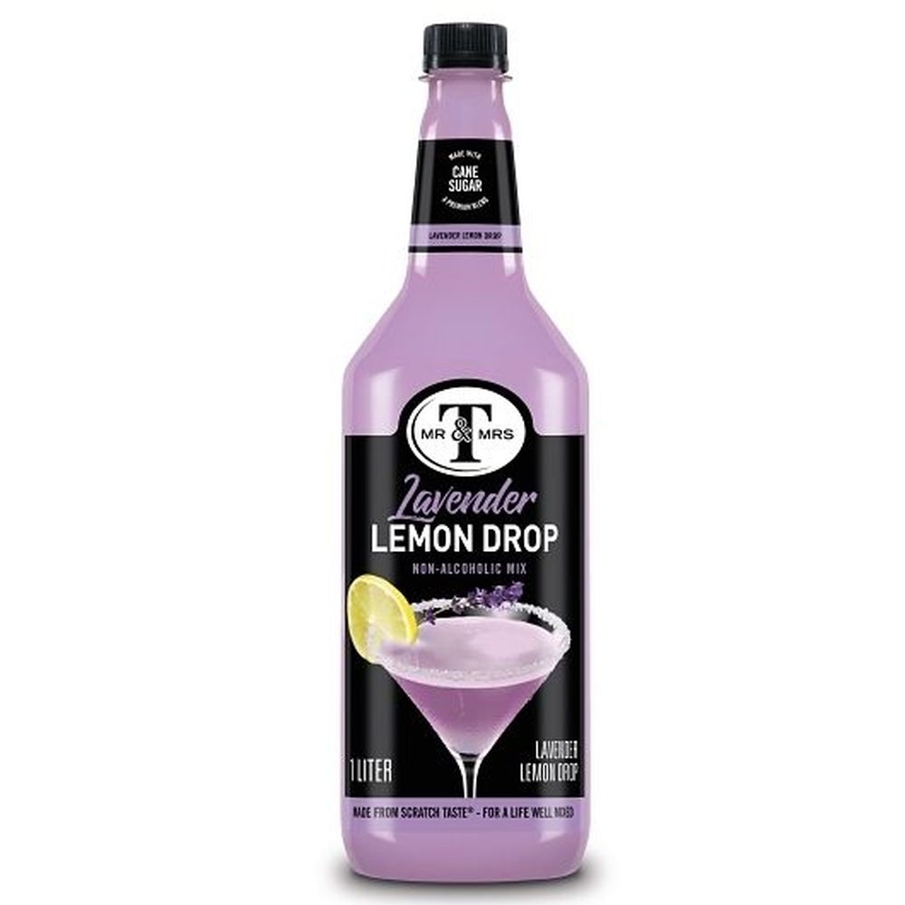 Mr and Mrs Ts Lavender Lemon Drop Mix, 1 Liter -- 6 per case