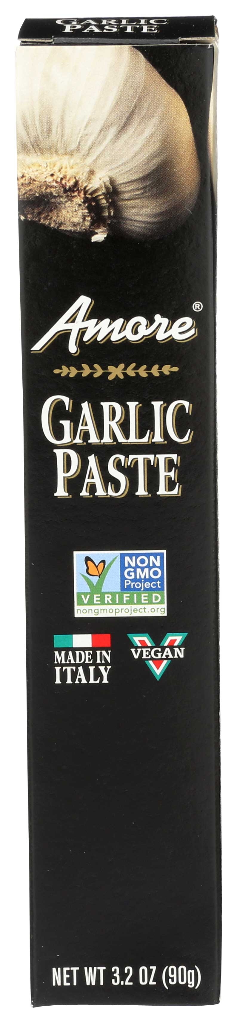 Amore Garlic Paste - Tube, 3.15 Ounce -- 12 per case.