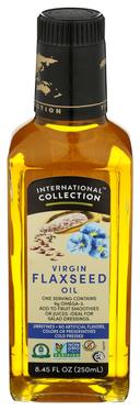 International Collection Flaxseed Oil, 8.45 Ounce -- 6 per case.