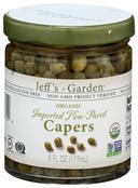 Jeffs Garden Organic Imported Non Pareil Capers, 6 Ounce -- 6 per case