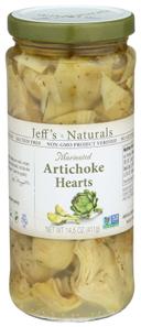 Jeffs Naturals Marinated Artichoke Hearts, 14.5 Ounce -- 6 per case.
