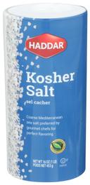 Haddar Kosher Salt, 16 Ounce -- 12 per case