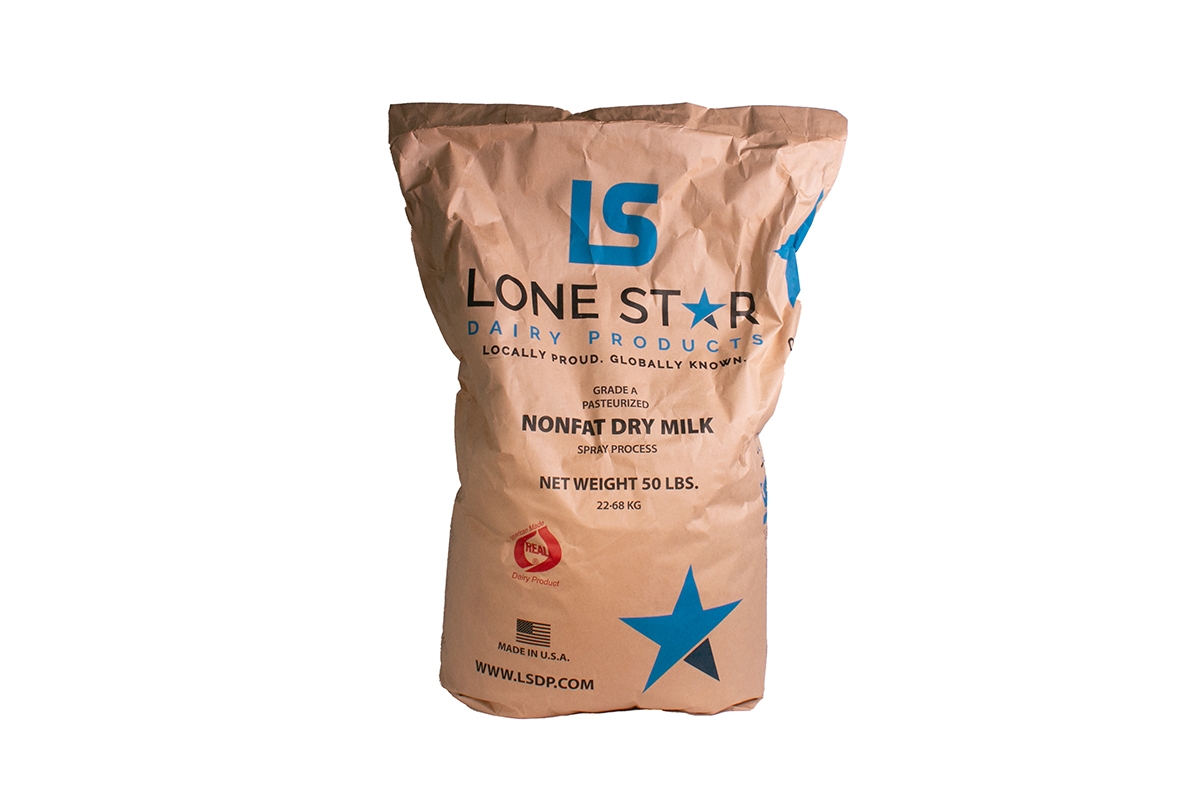 Lone Star Michigan Milk Grade A Nonfat Dry Milk, 50 Pound.