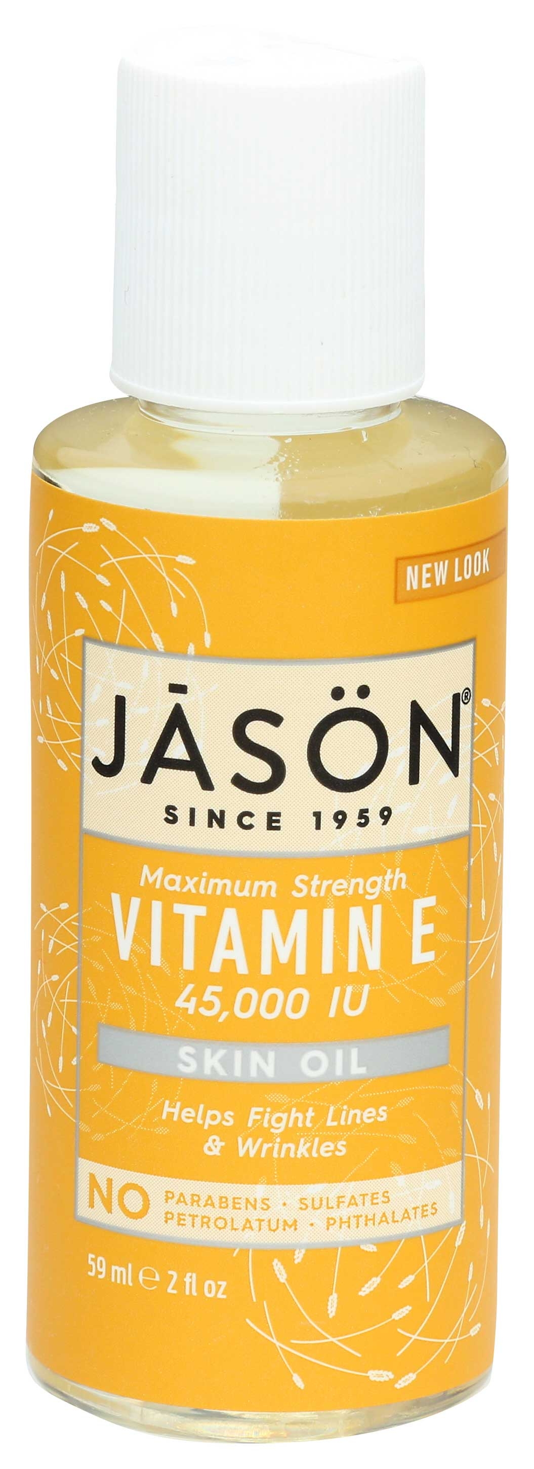Jason Vitamin E 45000 IU Maximum Strength Skin Oil, 2 Fluid Ounce