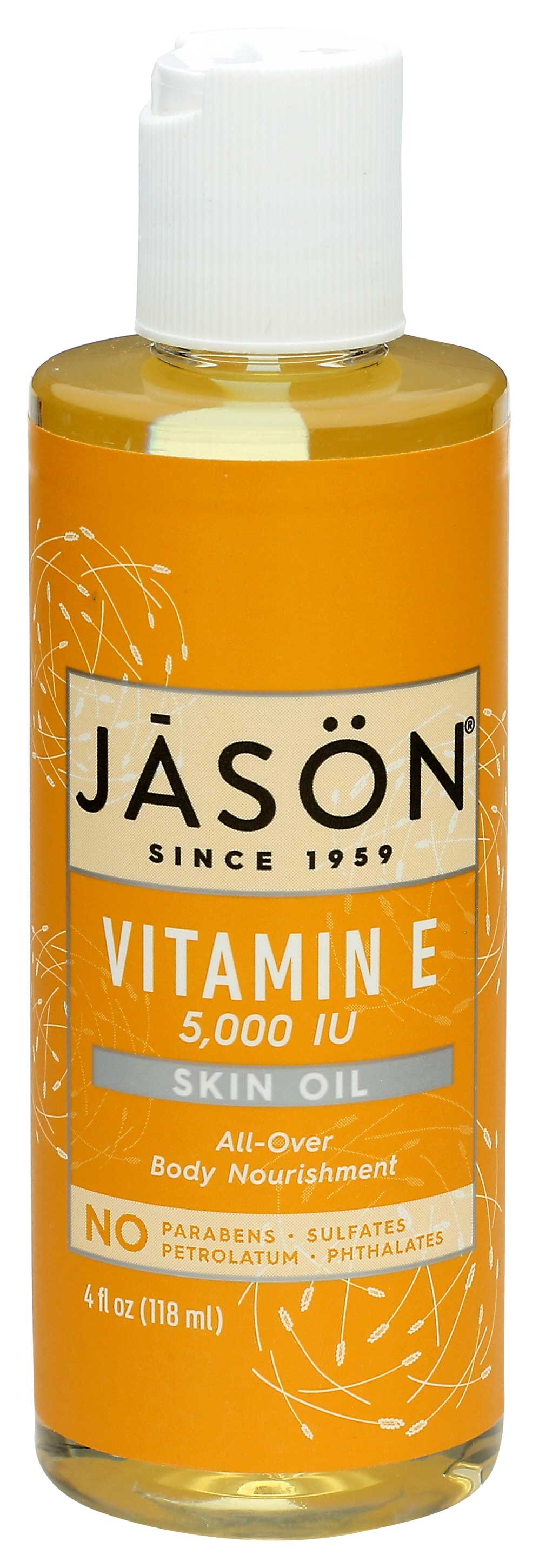 Jason Vitamin E 5000 IU Skin Oil, 4 Fluid Ounce