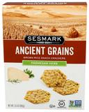 Sesmark Ancient Grains Parmesan Herb Rice Snack Crackers, 3.5 Ounce -- 6 per case