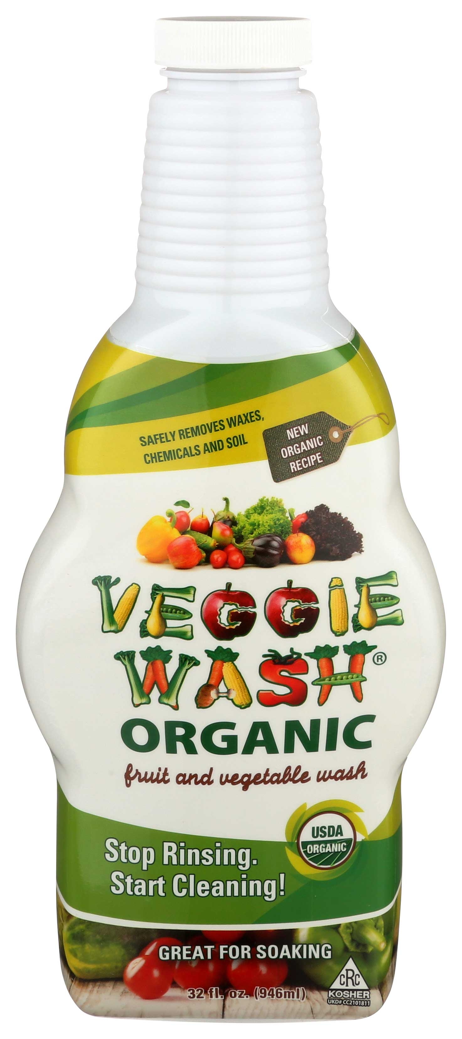 Citrus Magic Organic Veggie Wash, 32 Fluid Ounce -- 12 per case