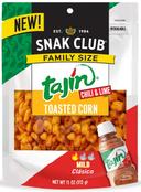 Century Snacks Snak Club Family Size Tajin Roasted Corn, 11 Ounce -- 6 per case