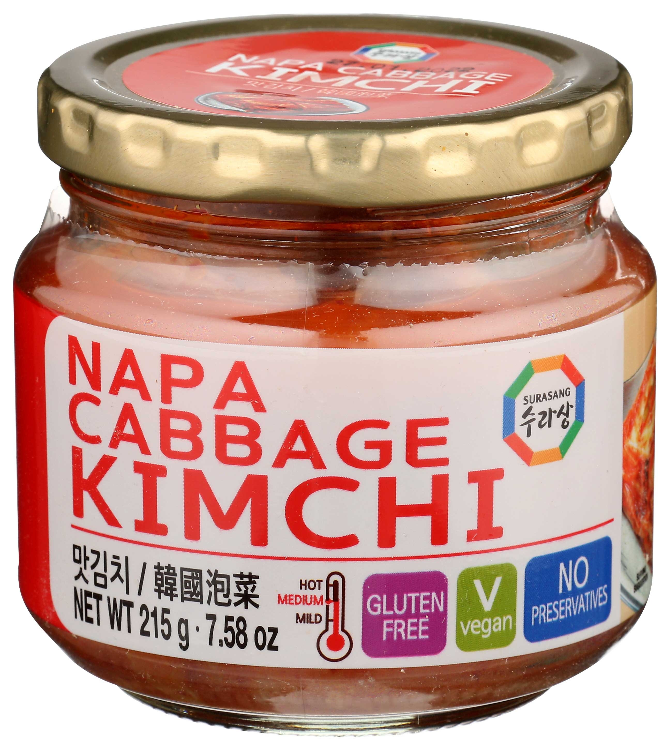 Surasang Napa Cabbage Kimchi, 7.58 Ounce -- 12 per case