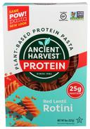 Ancient Harvest Red Lentil Rotini Pasta, 8 Ounce -- 6 per case