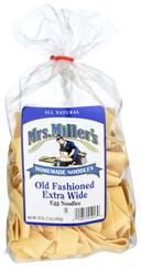 Mrs Millers Homemade Old Fashioned Extra Egg Noodle, 16 Ounce -- 6 per case.