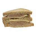 Moms Turkey and Cheese Wheat Bread Wedge Sandwich, 4.64 Ounce -- 12 per case.
