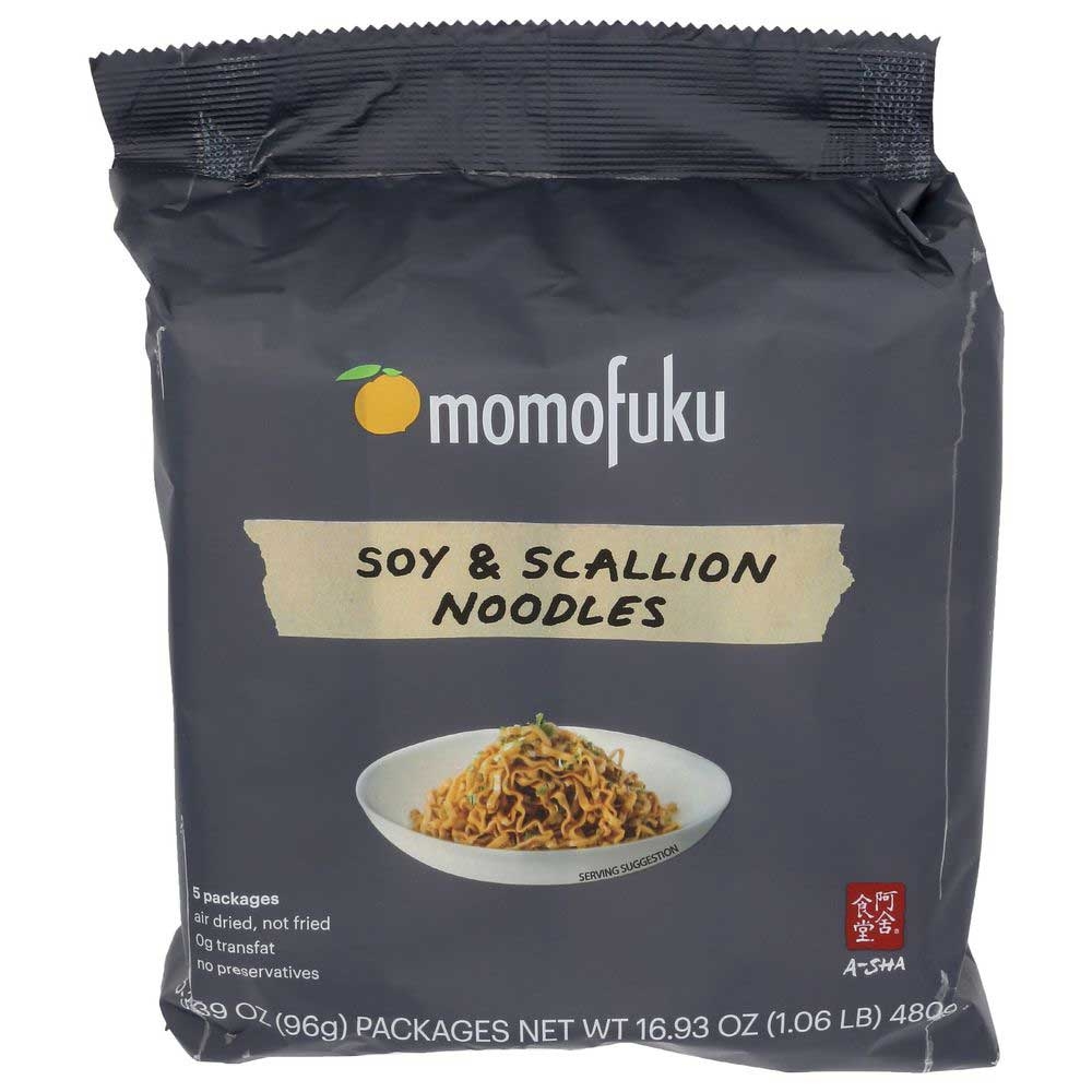 Momofuku Soy and Scallions Noodles, 16.93 Ounce -- 10 per case