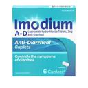 Imodium Anti-Diarrheal Caplets, 6 count -- 24 per case
