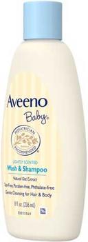 Aveeno Baby Wash and Shampoo, 8 Fluid Ounce -- 24 per case.