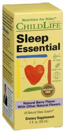Child Life Essentials Natural Berry Flavor Sleep Essential, 2 Fluid Ounce