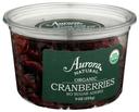 Aurora Natural Organic No Sugar Added Cranberries, 9 Ounce -- 12 per case