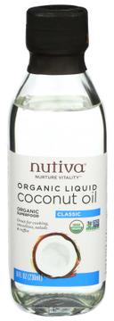 Nutiva Liquid Coconut Oil, 8 Ounce -- 6 per case