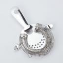 American Metalcraft Silver Tight Coil Four Prong Bar Strainer